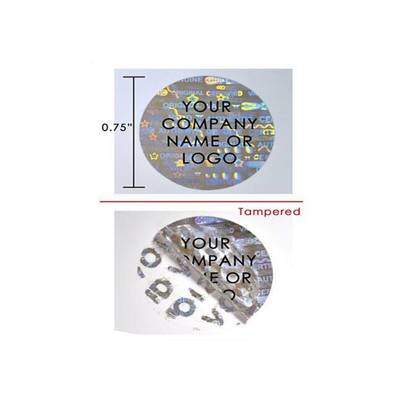 new type Professinal printing cheap custom hologram sticker