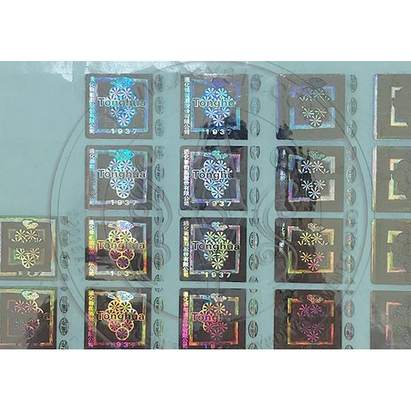 Anti-counterfeiting hologram paper ticket