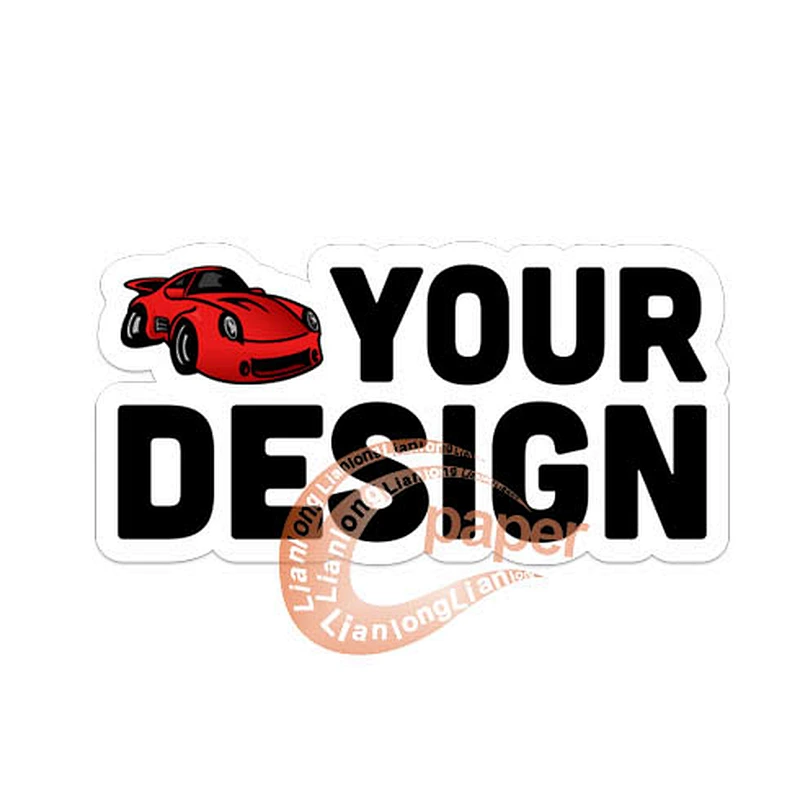Car Sticker Logo, Glossy vinyl Car Stickers