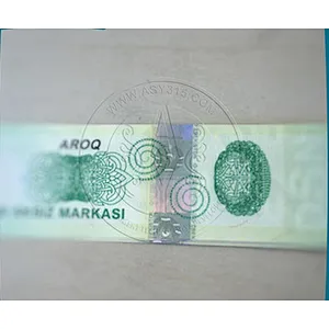 Custom hologram foil label sticker with rainbow printing