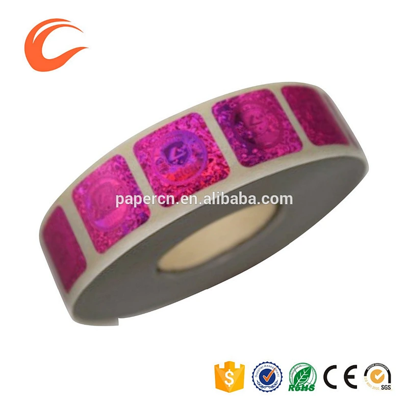 Manufacturer customized hot sale hologram stickers.