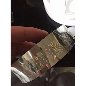 Custom Anti Counterfeiting Holographic Sticker Lable