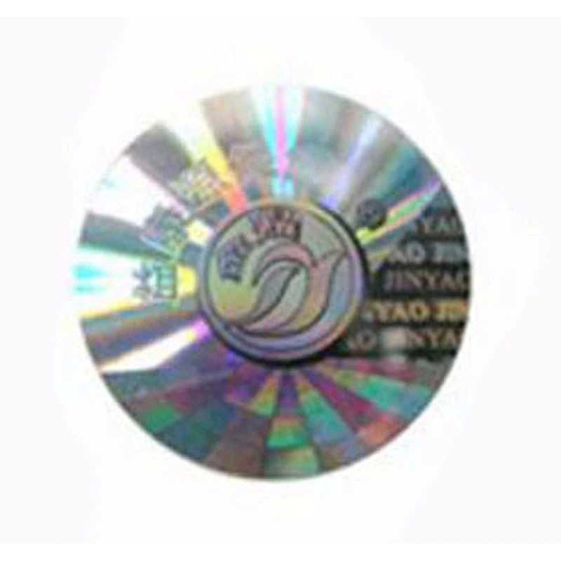 Custom hologram sticker 3D with certificate