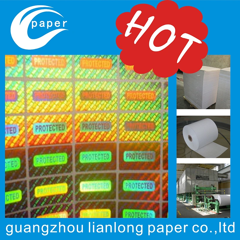 3d high quality hologram running numbers stickers in roll