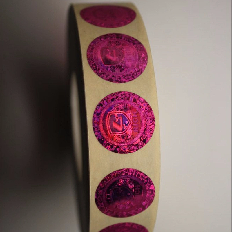 2017 custom hologram pass sticker, holographic security label with high quality