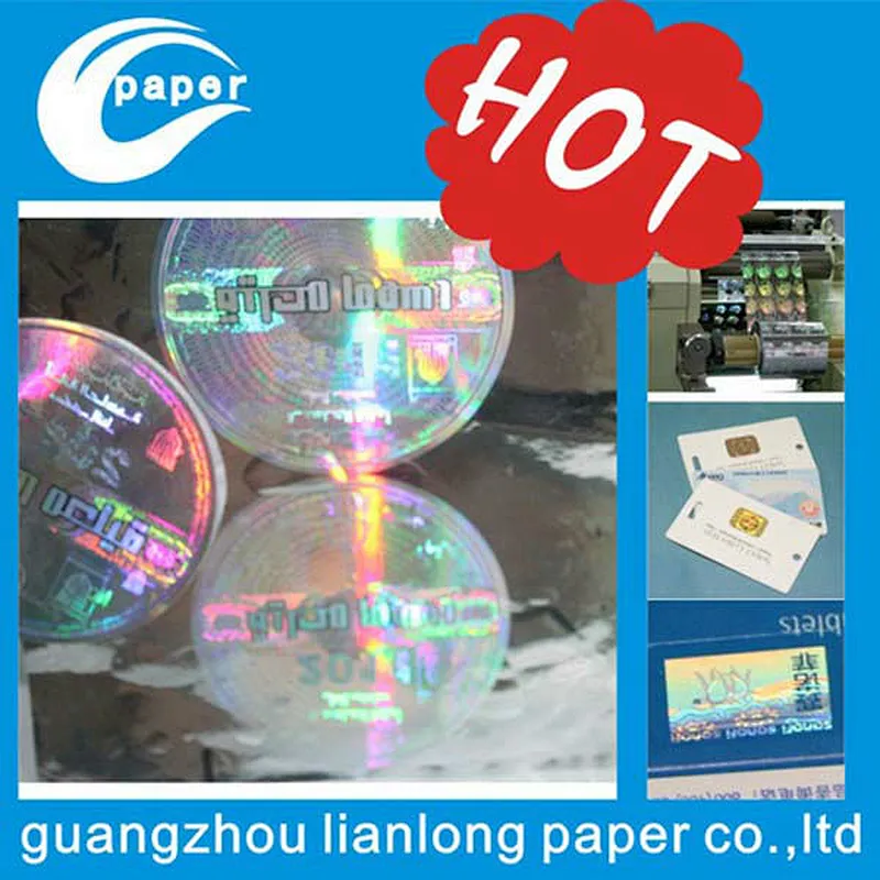 Easily paste custom 3d hologram sticker