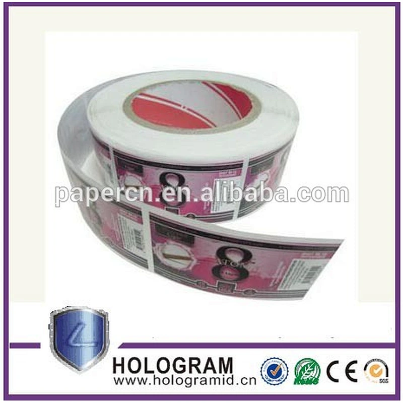 Waterproof Round Bottle Label Sticker
