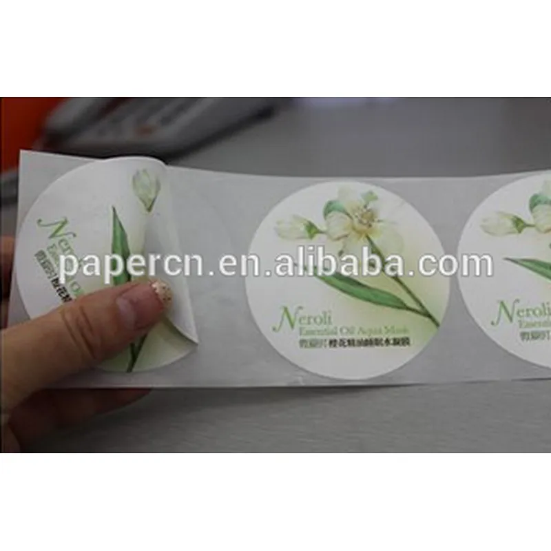 High quality PVC clear label stickers