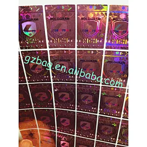A grade comprehensive security holograms with competitive price Guangzhou Lianlong
