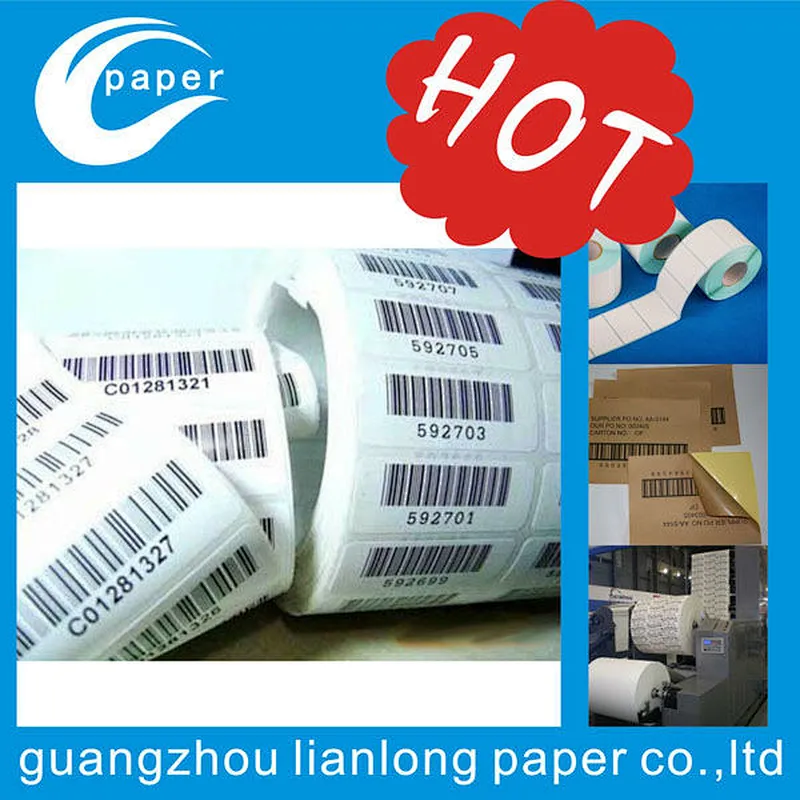 Best selling adhesive sticker barcode labels