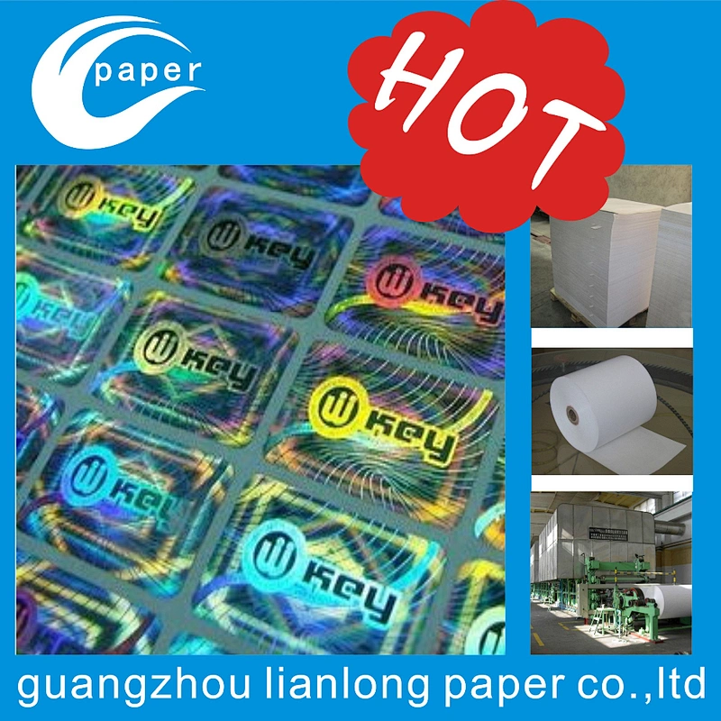 3d high quality hologram running numbers stickers in roll