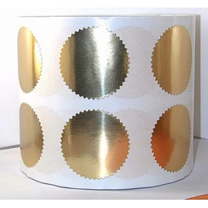 Define custom hologram seal seal stickers/transparent hologram id