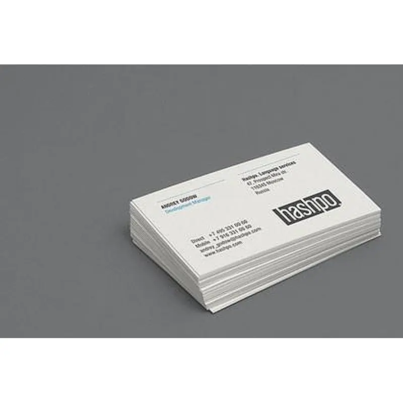 The newly designed high quality fine adhesive business card