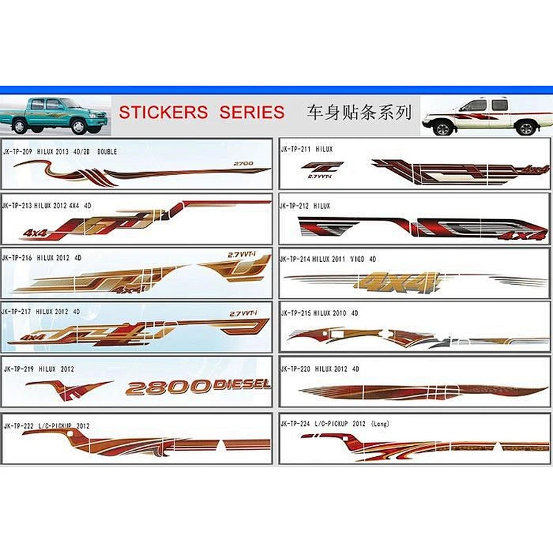 Custom PVC car body/window decal sticker