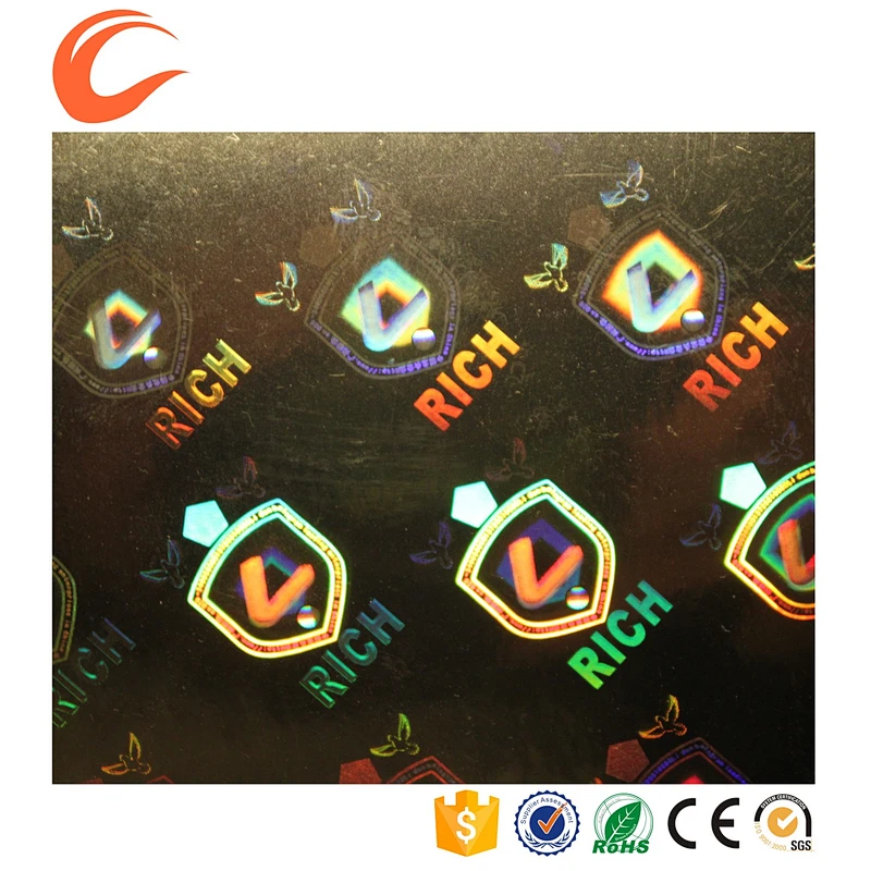 New sale custom cap 3d hologram sticker
