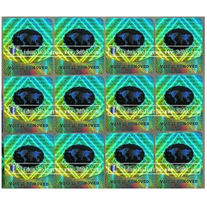 new arrive Custom id card hologram overlay Contactless 1k card