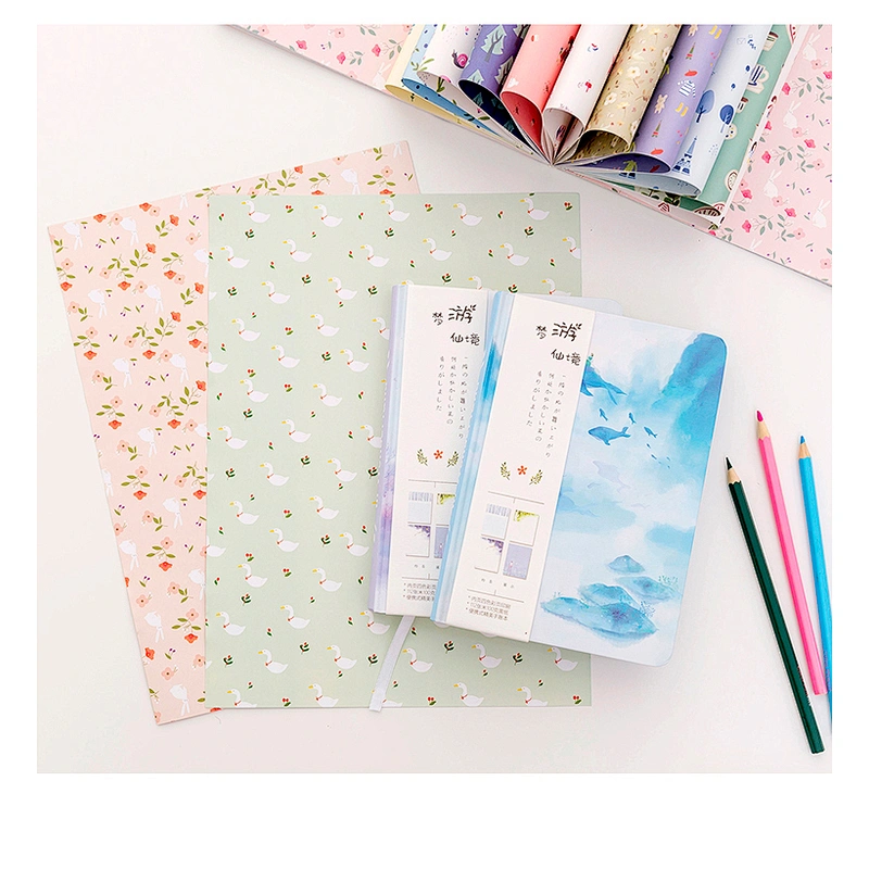 High quantity vintage style custom gift wrapping paper.