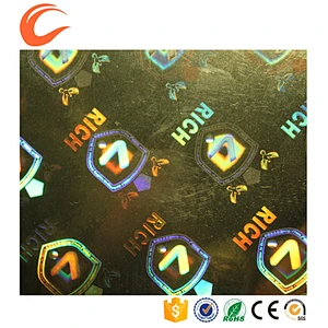 New sale custom cap 3d hologram sticker