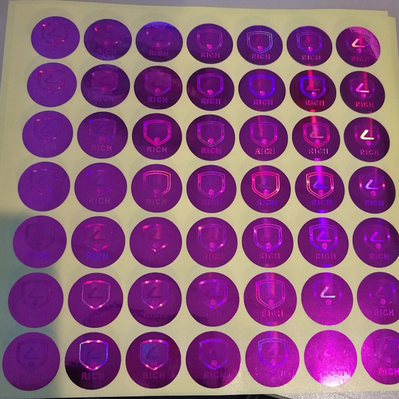 custom 3d hologram with original laser holographic sticker