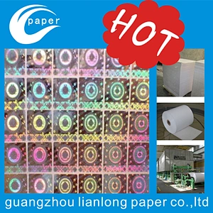 3d high quality hologram running numbers stickers in roll
