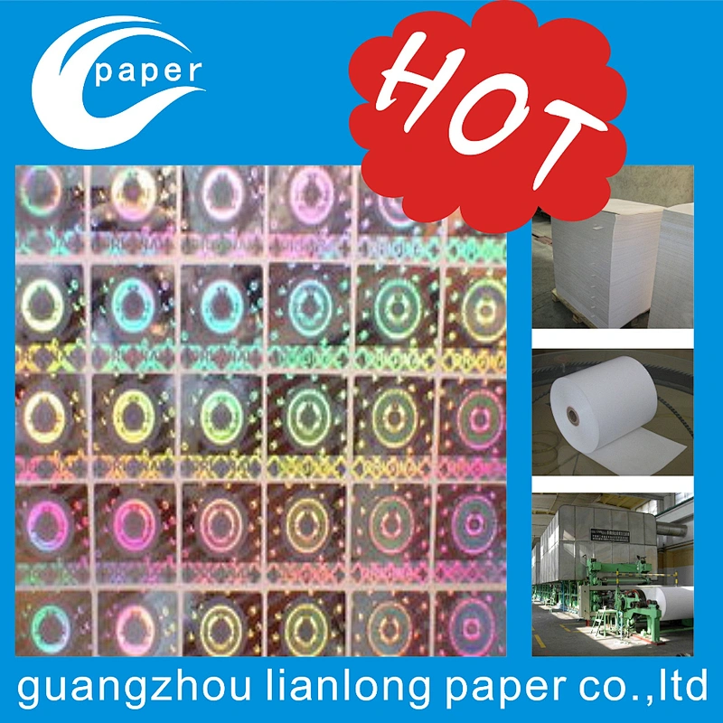 3d high quality hologram running numbers stickers in roll