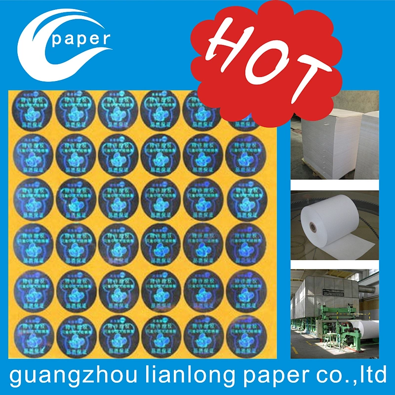 3d high quality hologram running numbers stickers in roll