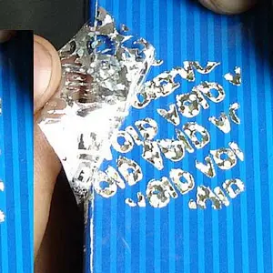 Ready to ship Custom part adhesive label/self-adhesive volume hologram label or table.