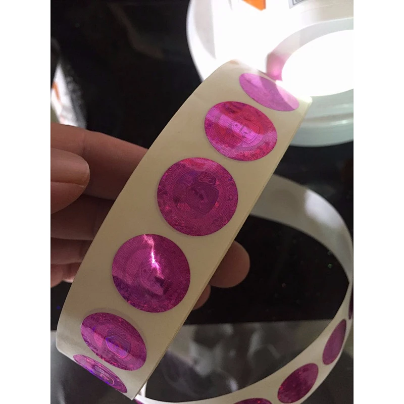 Certificate hologram security sticker 3d hologram pictures