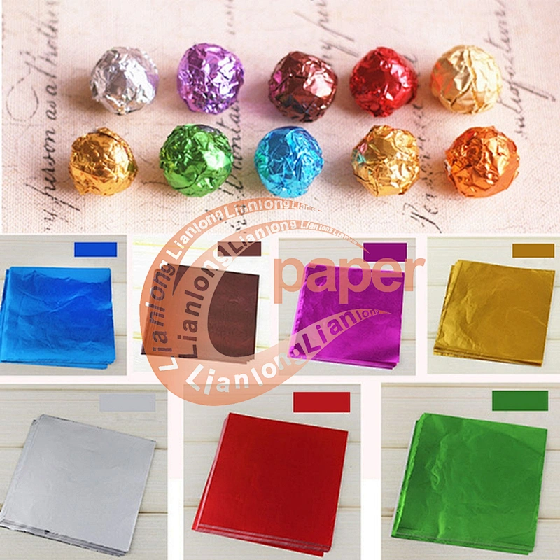 Tasteless harmless candy wrapping paper/colored fiber paper