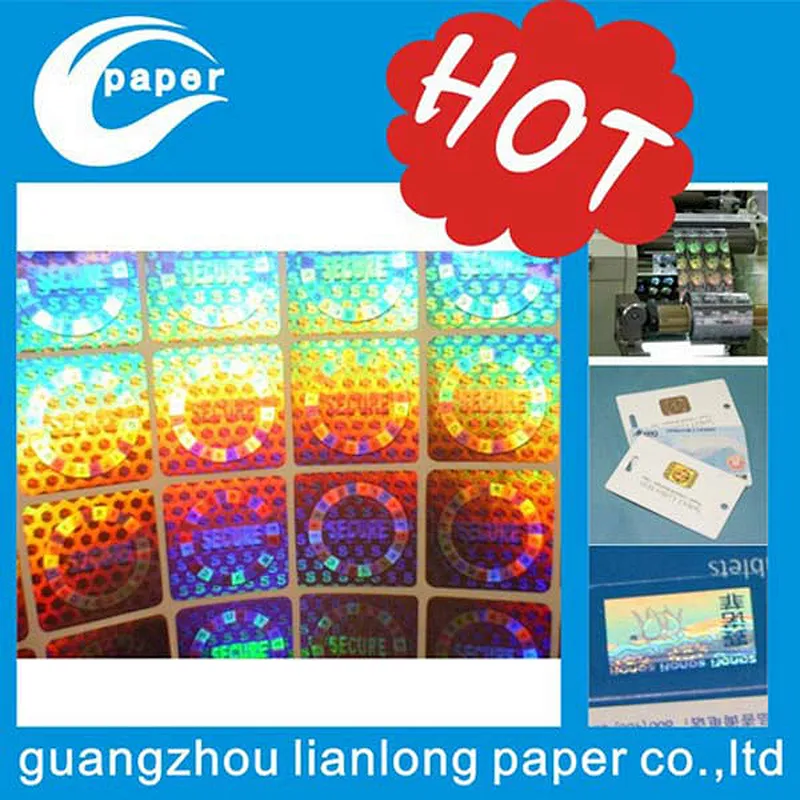 holographic printing 3d hologram laser sticker,3d label printer cheap custom hologram sticker