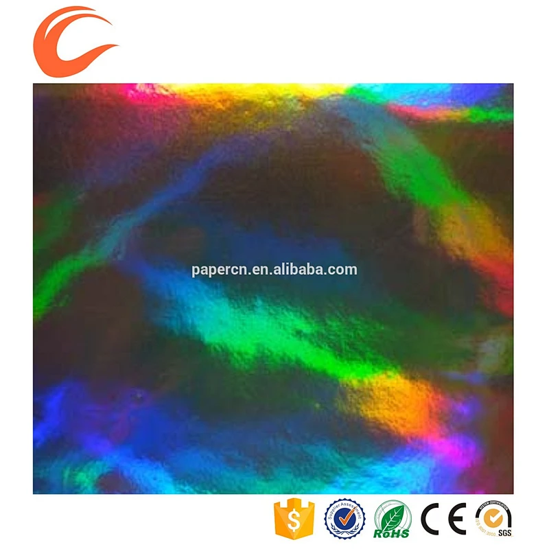 Chinese factories producing PET/PVC holographic film/for lamination and printing