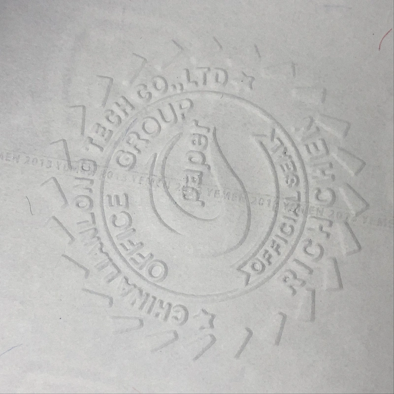 Banknote Watermark Thread Security Pape/custom size white paper with watermark.