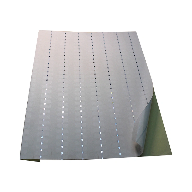 Anti-counterfeiting security paper laser line UV visible light fiber security paper texture design security paper