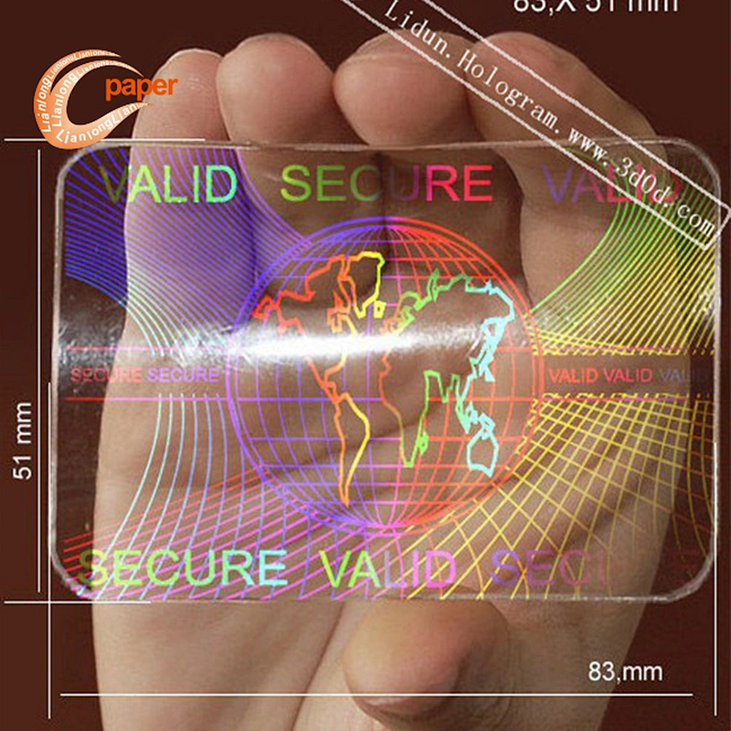 2019 hot sale From Card Manufacturer holograms id card