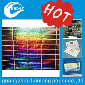 3D laser printing hologram labels custom sticker hologram