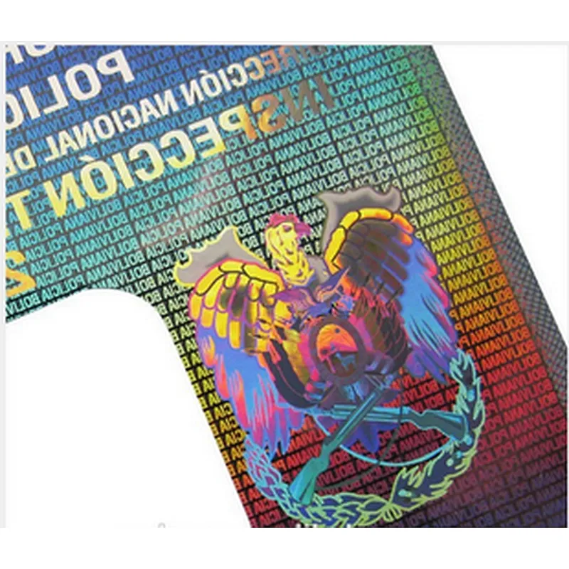 Personalized hologram 3d logo custom hologram sticker