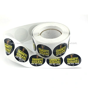 Custom hologram sticker 3D with certificate