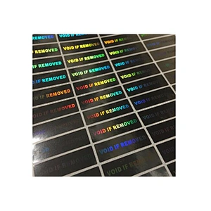 new type Professinal printing cheap custom hologram sticker