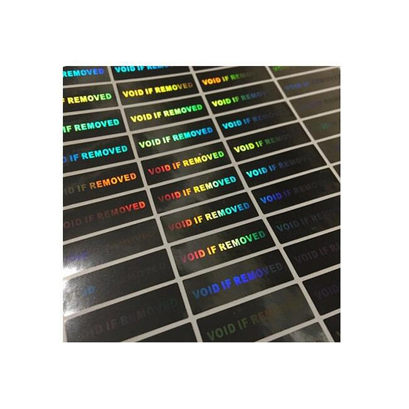 new type Professinal printing cheap custom hologram sticker
