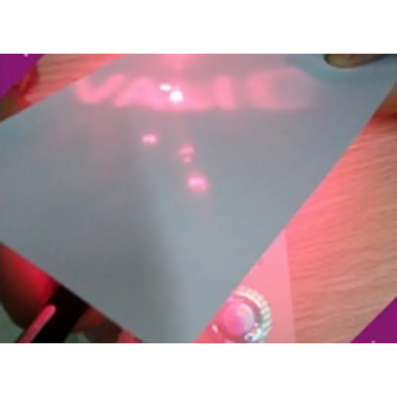Hidden image encryption security hologram label