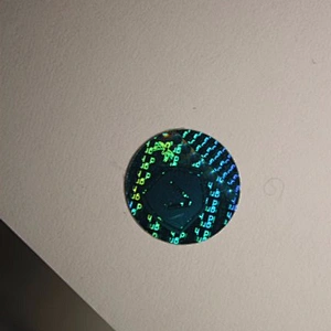 Cheap hologram custom void labler  holographic stickers