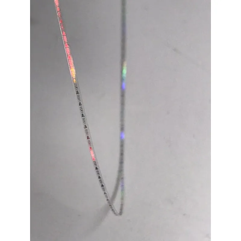 Certificate paper anti-counterfeiting security line ultraviolet security watermark fiber paper
