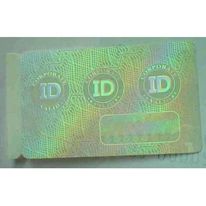new arrive Customized PVC/ID Card standard custom id card hologram overlay