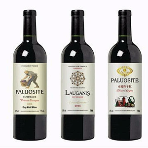 Custom print beer bottle label, wine self adhesive label printing
