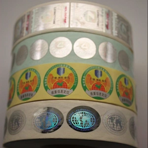 id transparent hologram overlays stickers, custom hologram sticker