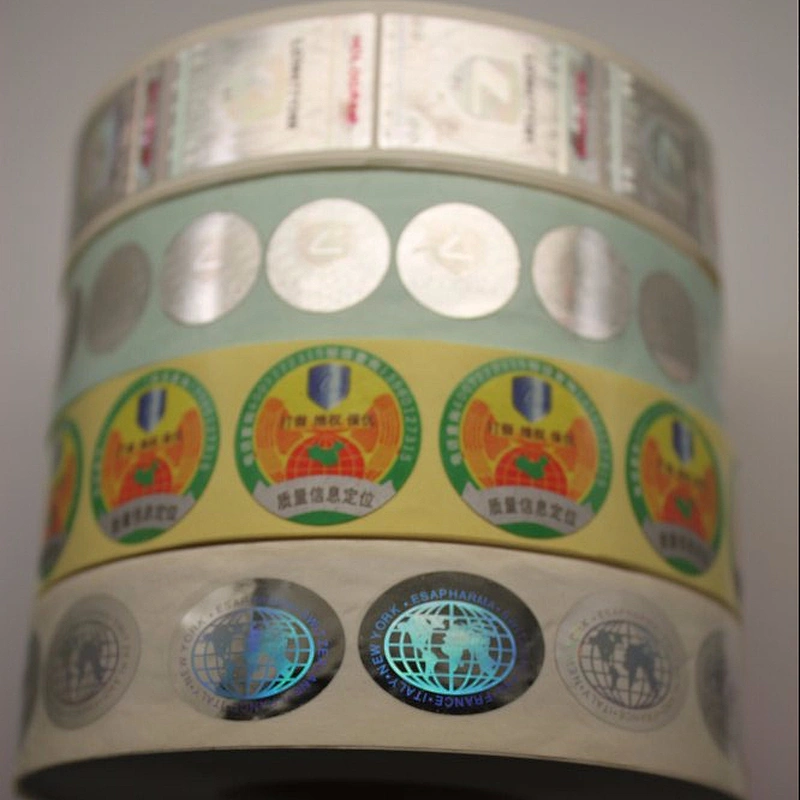 id transparent hologram overlays stickers, custom hologram sticker