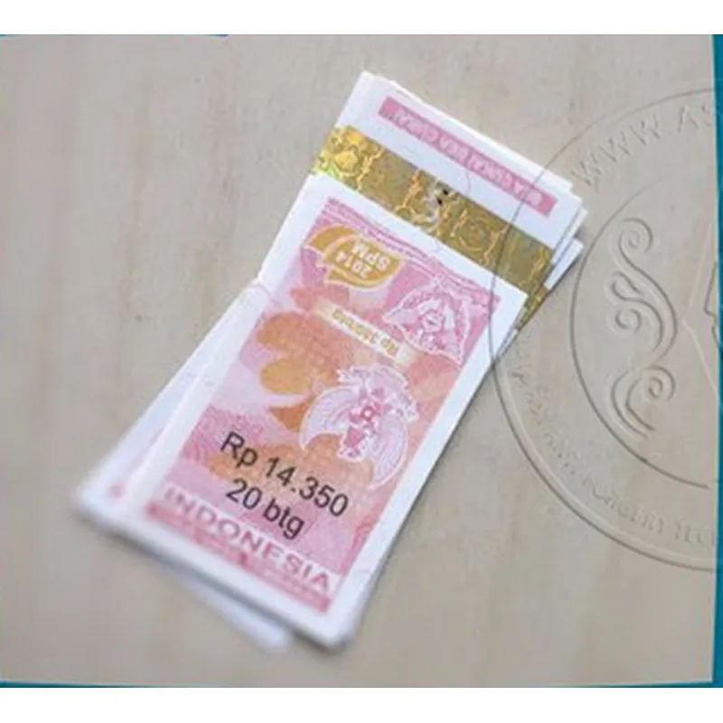 Custom hologram foil label sticker with rainbow printing