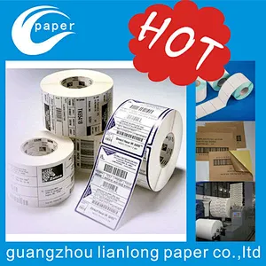 Sticker Print Barcode Label Sticker Custom Printed Adhesive Packaging Labels
