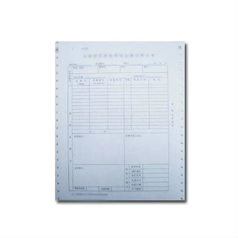 New! High quality Wholesale printed ncr paper, business form continuous form printing