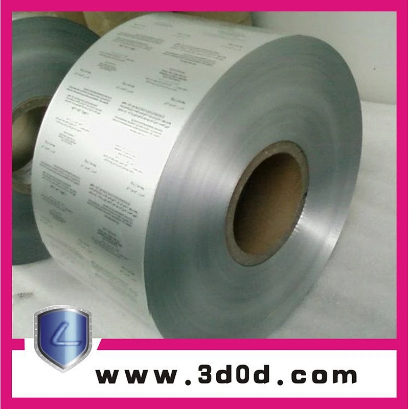 new arrive China colored bulk aluminum foil manufacturer